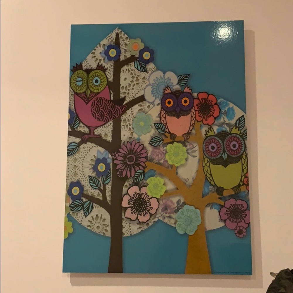 Ikea Owl Mixed Media photo